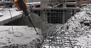 Демонтаж монолитного перекрытия в Кимовске - Профессиональная разборка от 813 руб.