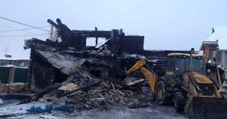 Демонтаж сгоревших зданий в Кимовске | Сварной-Кмв - снос после пожара от 1016 рублей