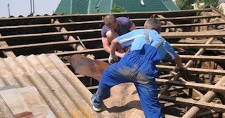 Демонтаж крыши в Кимовске - стоимость работ от 711 рублей за м2