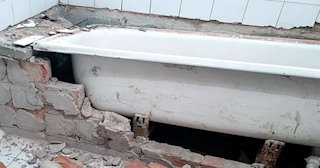 Демонтаж ванной комнаты в Кимовске - стоимость работ от 813 руб. | Сварной-Кмв
